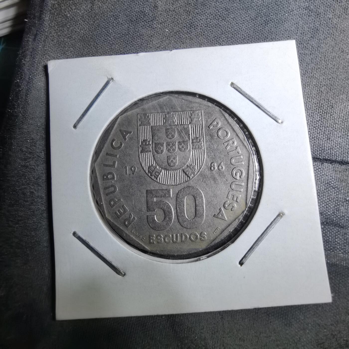 沼泽如烟--第888场 葡萄牙1986年20埃斯库多