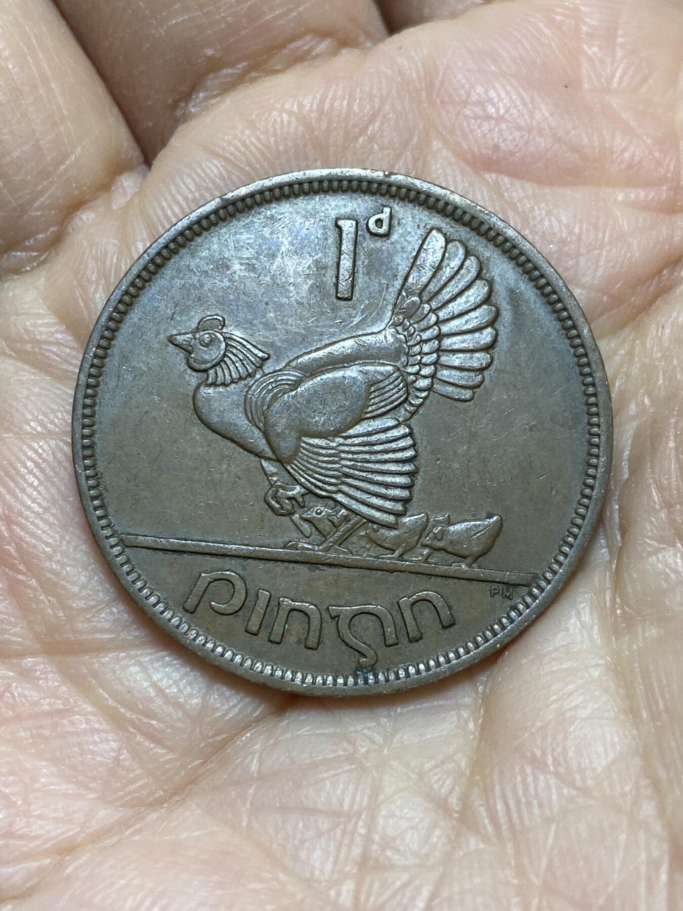 2025年第一百二十一场(总第一百四十七场）外国好品散币(免佣金) 爱尔兰🇮🇪1942年1便士(共和国时期第一套)