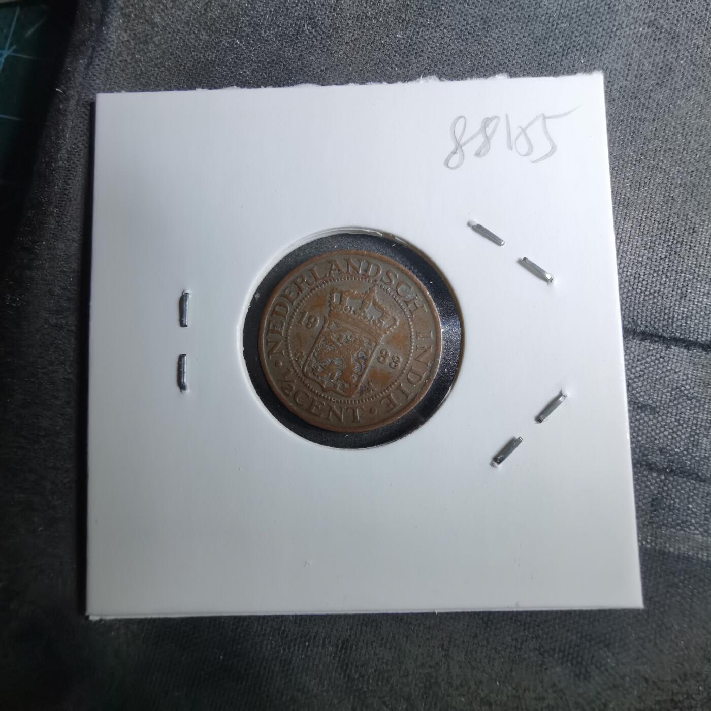 沼泽如烟--第888场 荷属东印度1933年半分