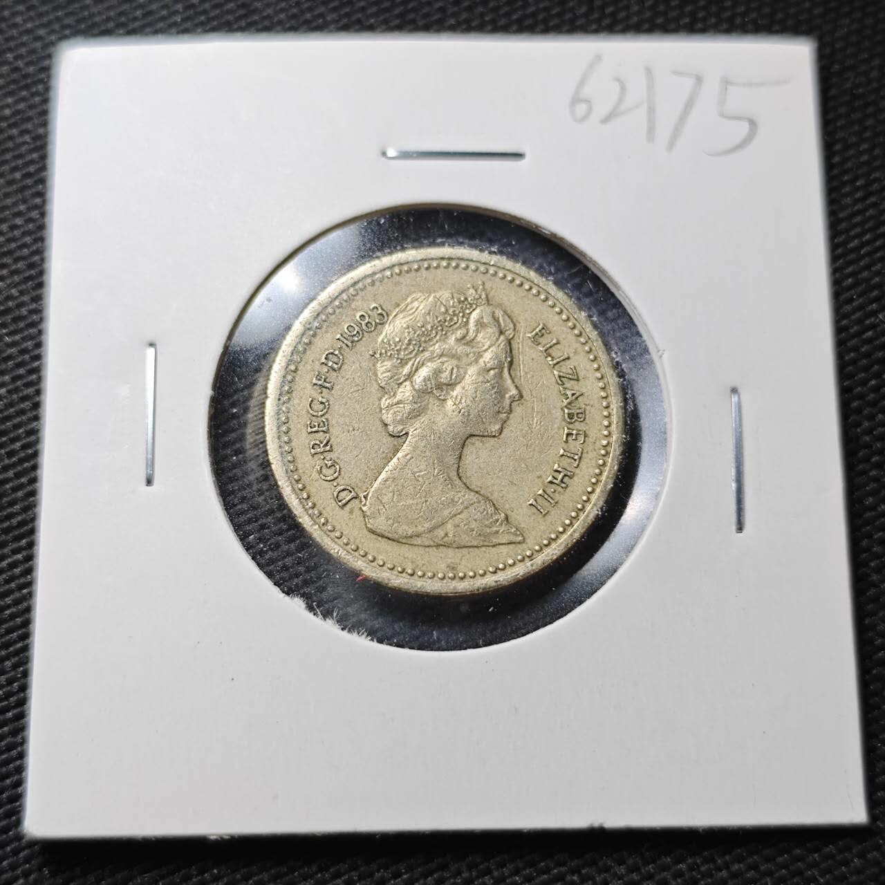 KK钱币收藏小铺  第362场  2月预留时间 周末发货  英国1镑