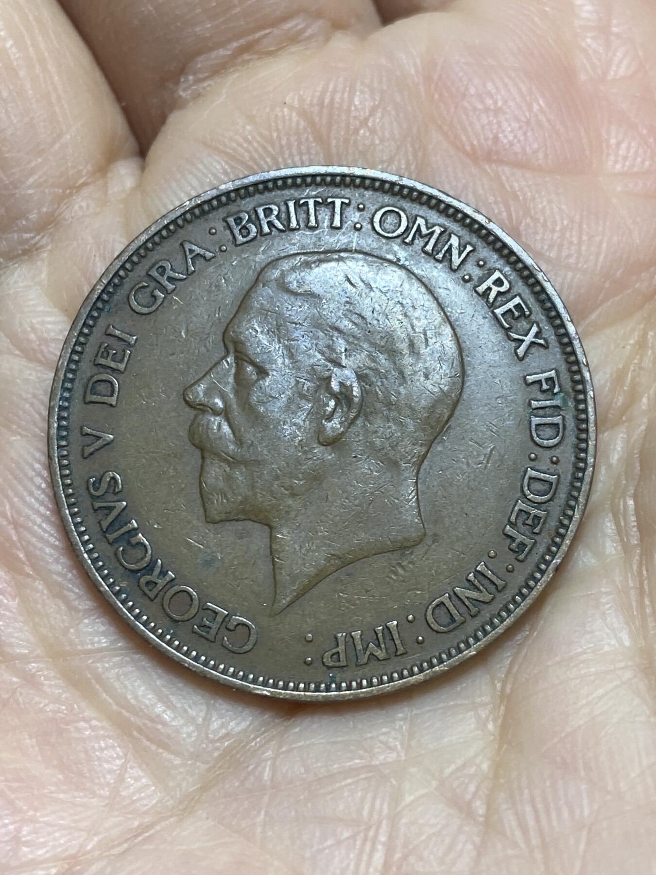 2025年第一百二十一场(总第一百四十七场）外国好品散币(免佣金) 英国🇬🇧1936年1便士(乔治五世逝世年，第三版关门年)