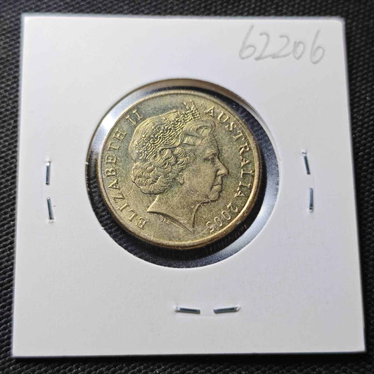 KK钱币收藏小铺  第362场  2月预留时间 周末发货  澳大利亚1镑纪念币
