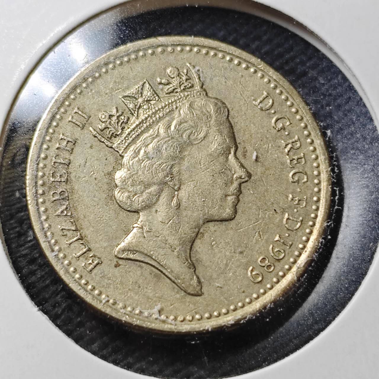 KK钱币收藏小铺  第363场  2月预留时间 周末发货  英国1镑