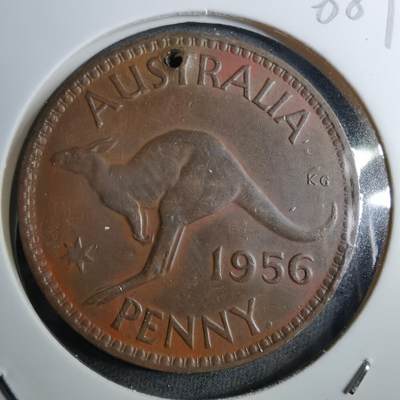 沼泽如烟--第888场 - 澳大利亚1956年1便士