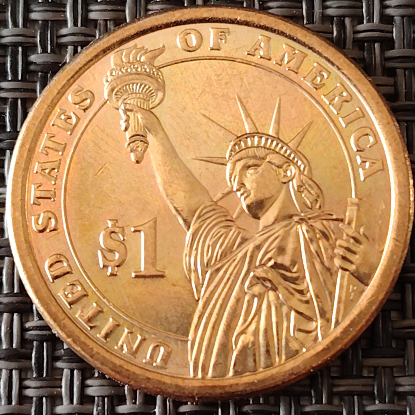 布加迪🐬～世界钱币(上海)🌾第 256 期 /  各国套币和散币 美国🇺🇸总统币 1元 第19届 卢瑟福·B·海耶斯(1877-1881)