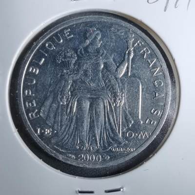 沼泽如烟--第889场 - 法属新喀里多尼亚2000年5法郎