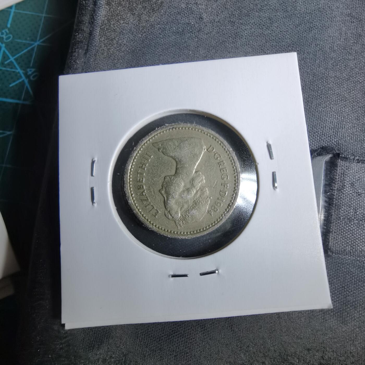 沼泽如烟--第889场 英国1984年1磅