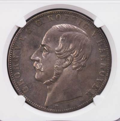 NGC-MS62 1866汉诺威狮马2泰勒 深打包浆 - NGC-MS62 1866汉诺威狮马2泰勒 深打包浆