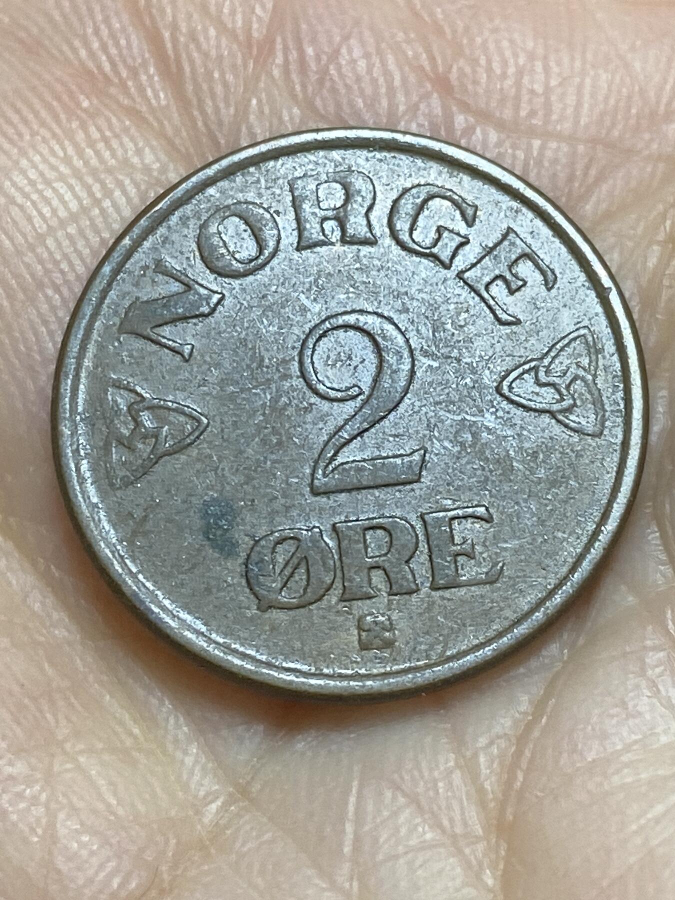 2025年第一百二十一场(总第一百四十七场）外国好品散币(免佣金) 挪威🇳🇴1956年2欧尔