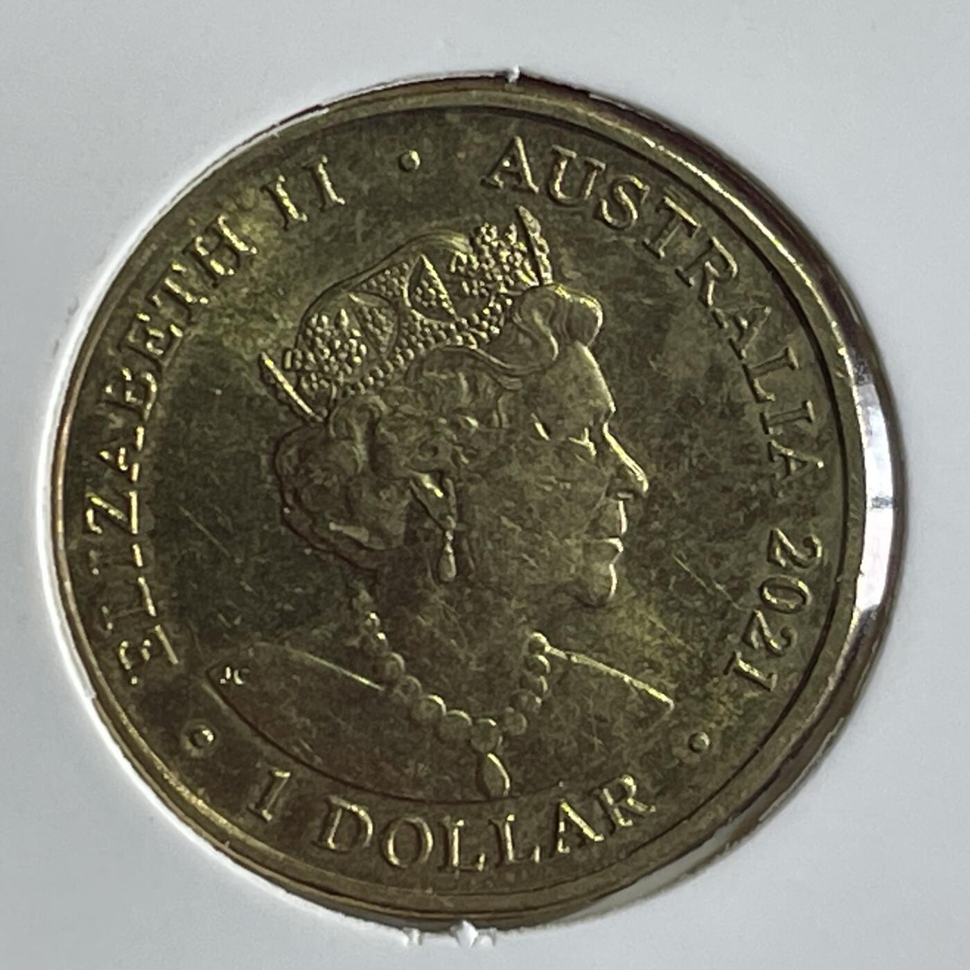 【澳大利亚硬币】限时专场 世界首枚用于捐赠流通币一澳元纪念币一枚