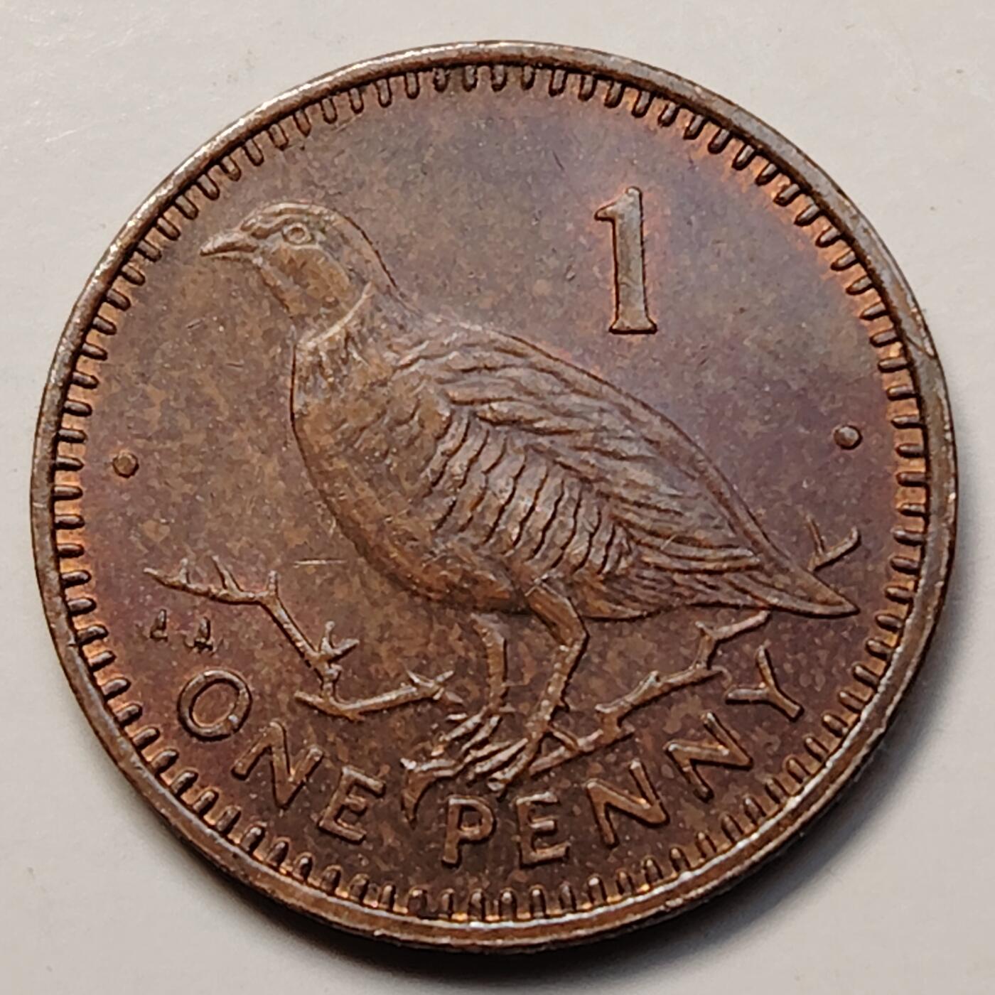 布加迪🐬～世界钱币(上海)🌾第 256 期 /  各国套币和散币 直布罗陀🇬🇮 1994年 1便士