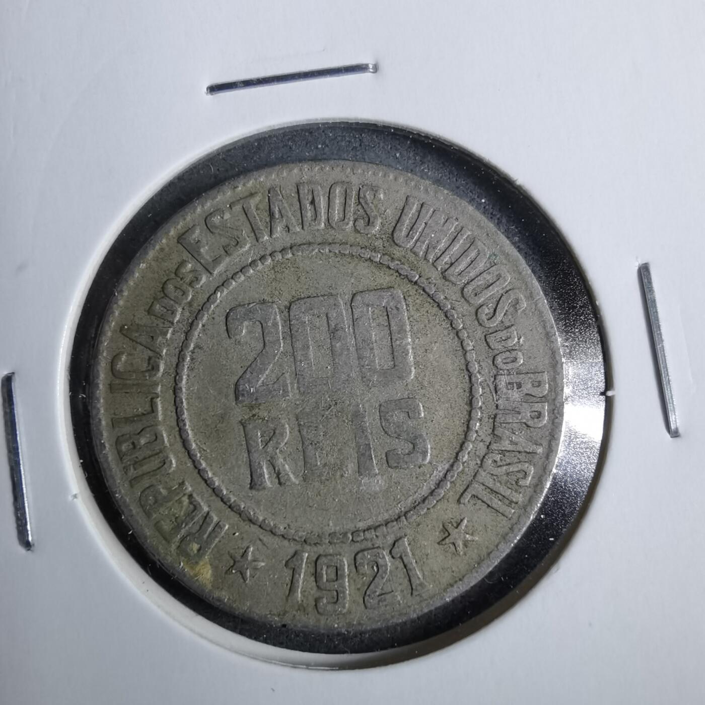 沼泽如烟--第889场 巴西1921年200瑞斯