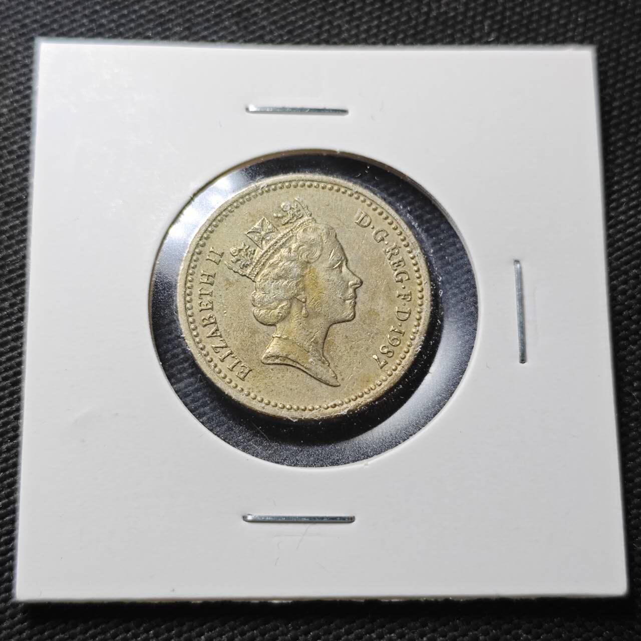 KK钱币收藏小铺  第362场  2月预留时间 周末发货  英国1镑