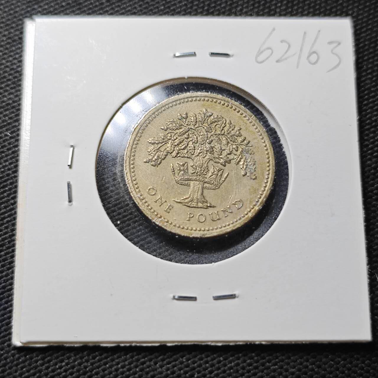 KK钱币收藏小铺  第362场  2月预留时间 周末发货  英国1镑