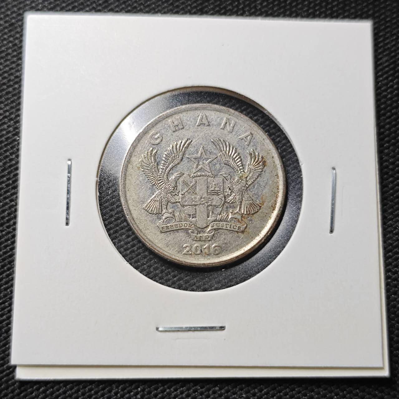 KK钱币收藏小铺  第362场  2月预留时间 周末发货  2016加纳20分