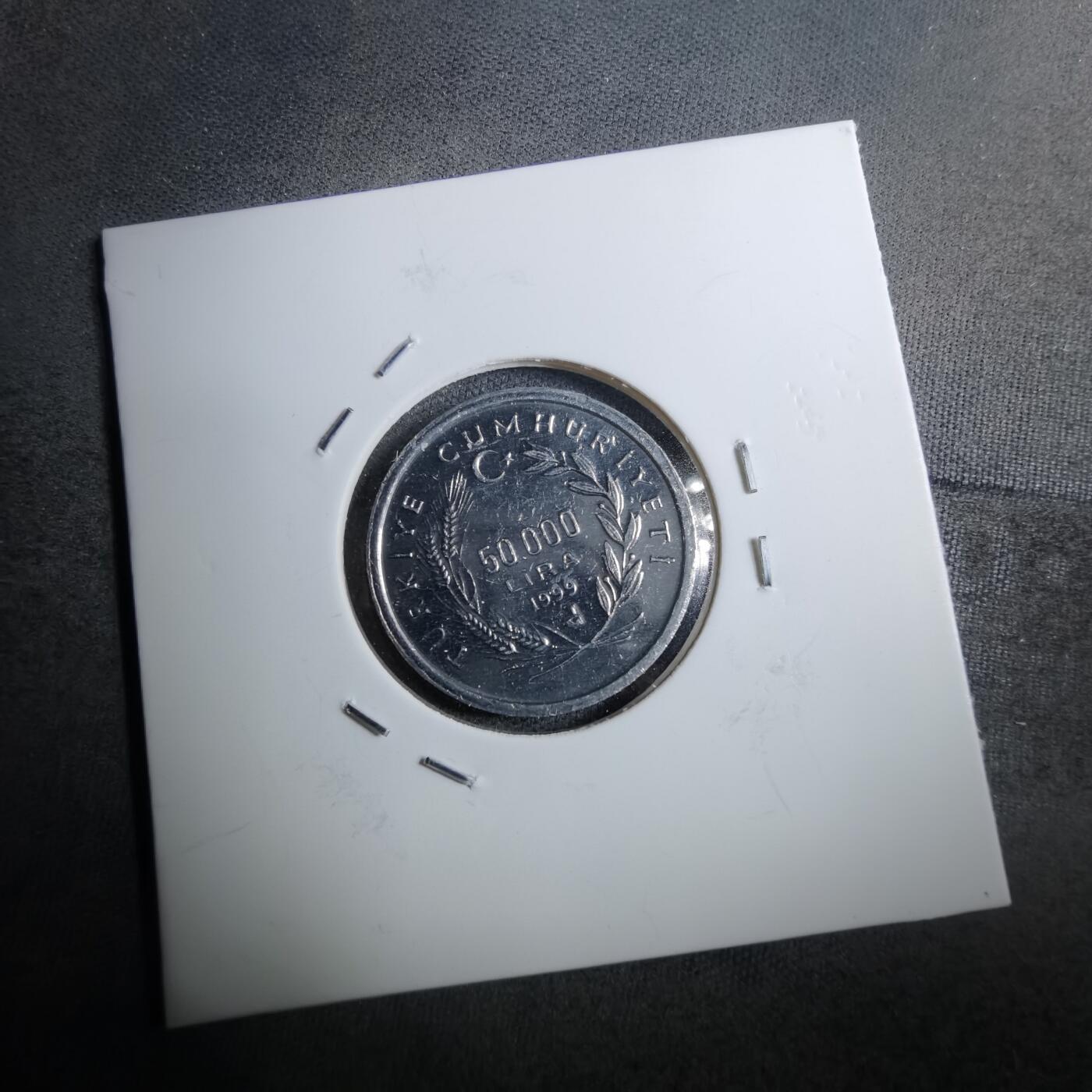 沼泽如烟--第888场 土耳其1999年50000里拉FAO