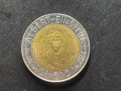 邮泉阁限时拍卖第三十四场 圣马力诺、梵蒂冈、意大利硬币专场（硬币在国外。请付邮费6元。） - 圣马力诺1984年500里拉