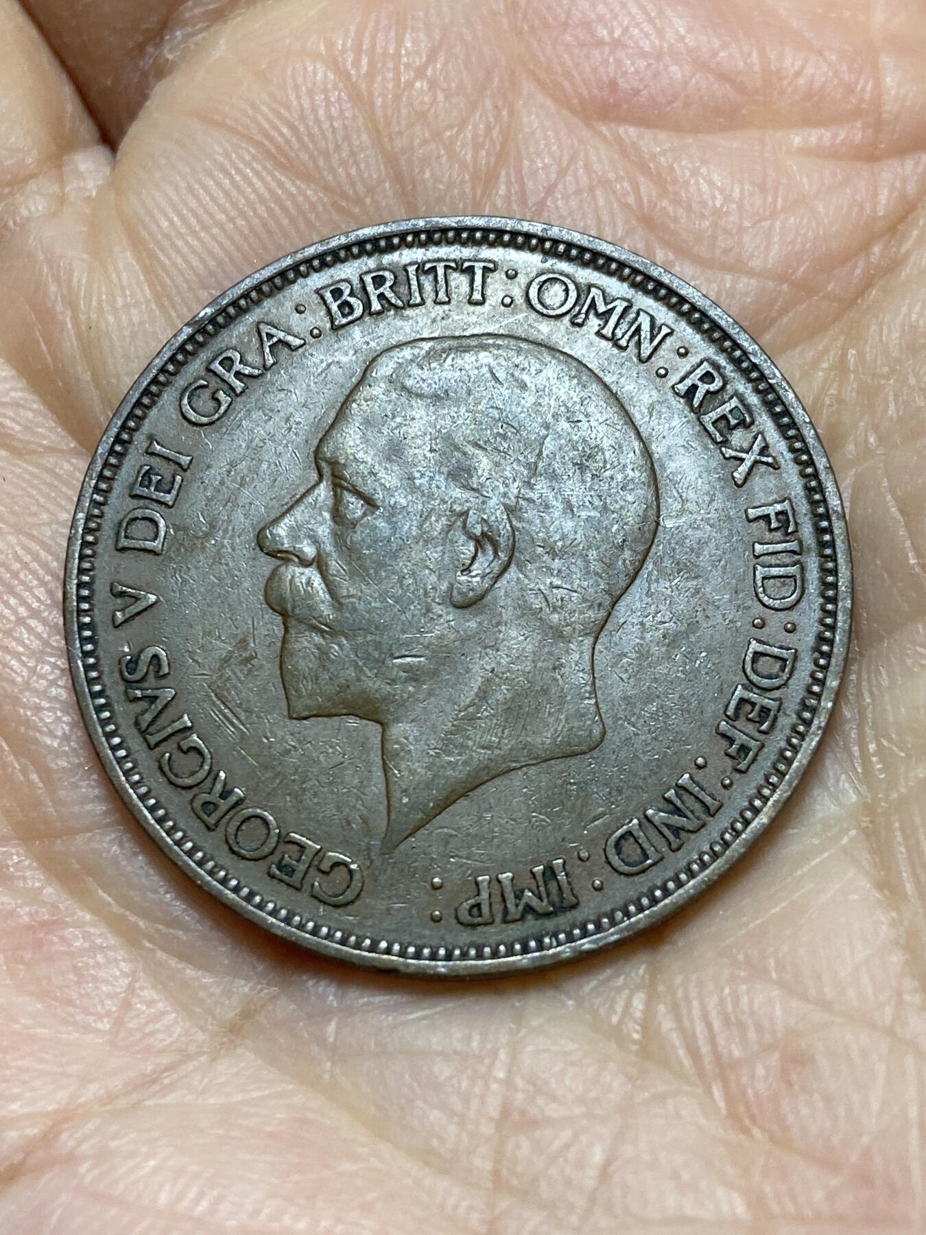 2025年第一百二十一场(总第一百四十七场）外国好品散币(免佣金) 英国🇬🇧1936年1便士(乔治五世逝世年，第三版关门年)