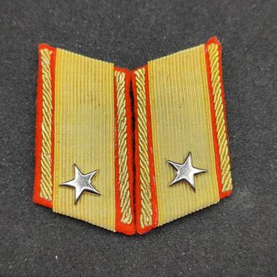 0元起拍勋章 第307期 咸鱼国勋章拍卖专场 11月5日（周三）下午6：00开始 - 日本復制 三式少将领章