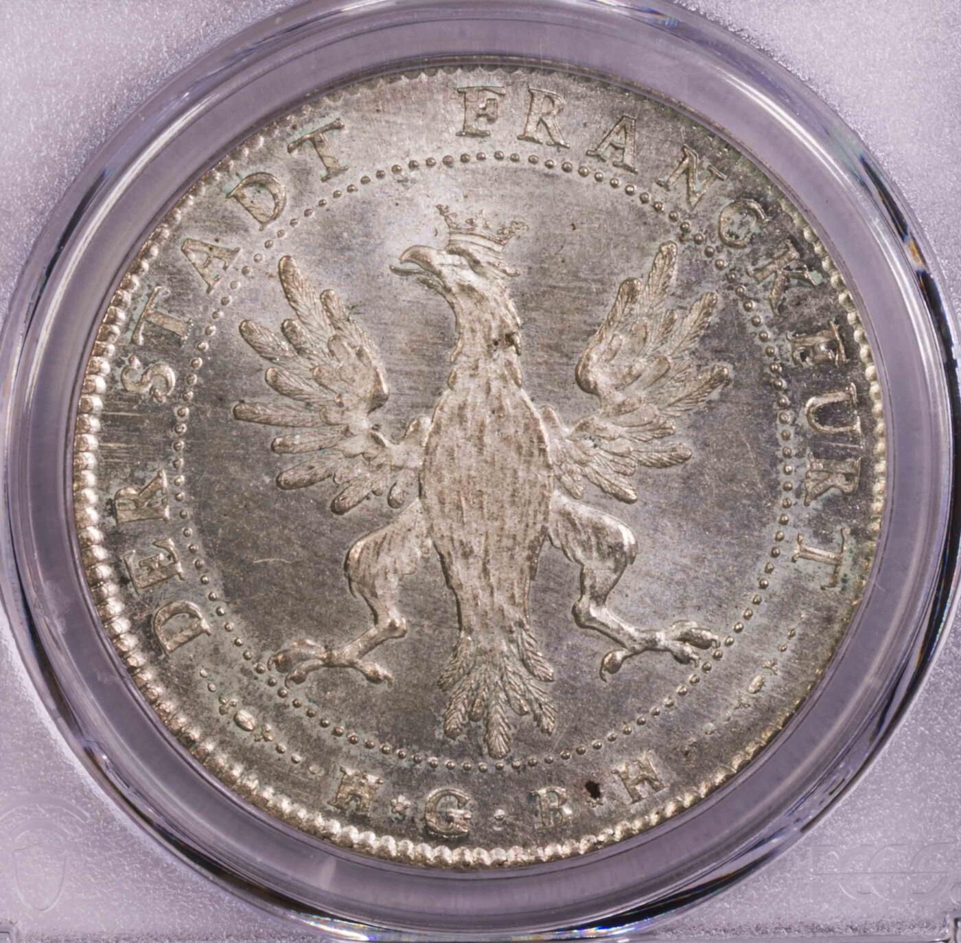 PCGS-MS65 1796法兰克福烤鸡泰勒 冠军出厂状态