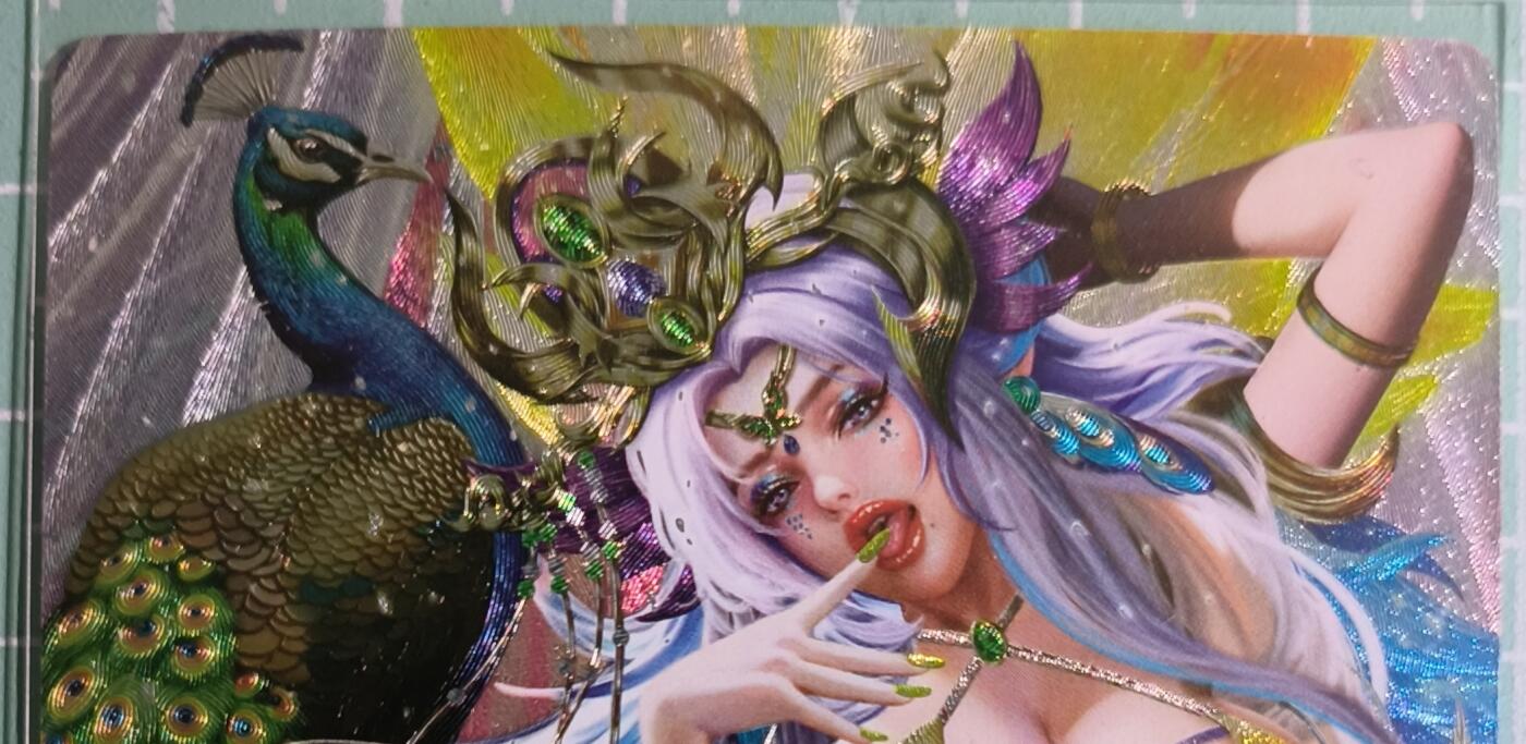 C先生卡牌 第15期 元集纪·刷子签·罐儿签·毒瘤签(持续收拍品中...) 【粗闪】卡玩帕克《魂姬三国》曹节姬