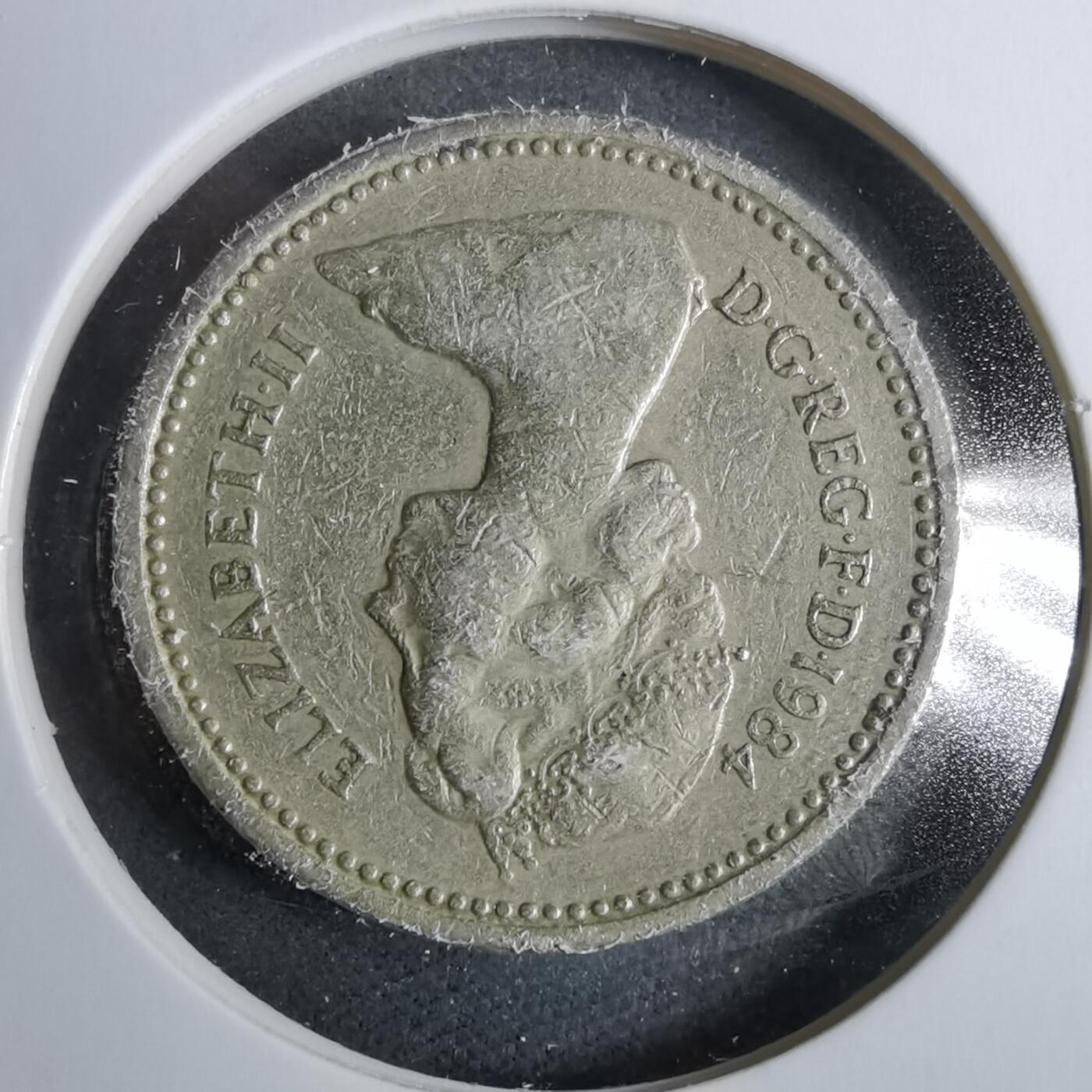 沼泽如烟--第889场 英国1984年1磅