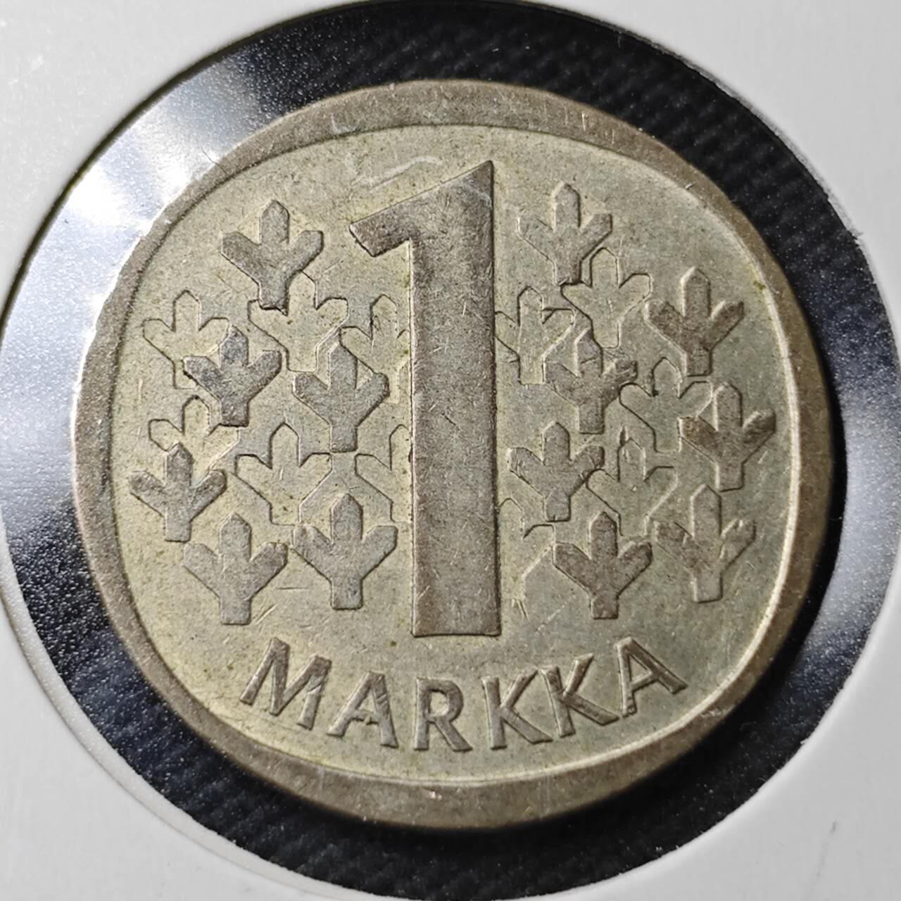 KK钱币收藏小铺  第363场  2月预留时间 周末发货  芬兰1马克银币