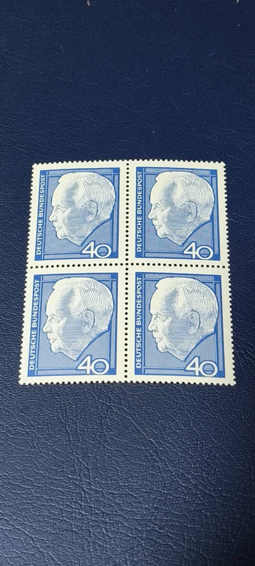 德国邮票专场，都是四方联