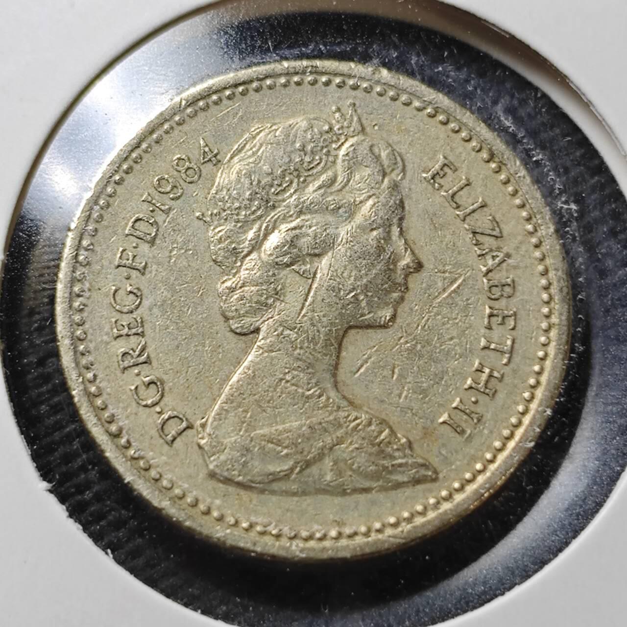 KK钱币收藏小铺  第362场  2月预留时间 周末发货  英国1镑