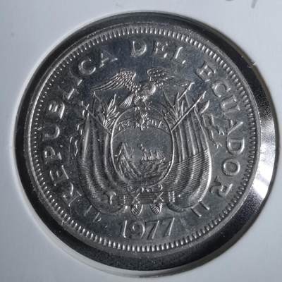 沼泽如烟--第889场 - 厄瓜多尔1977年1苏克雷