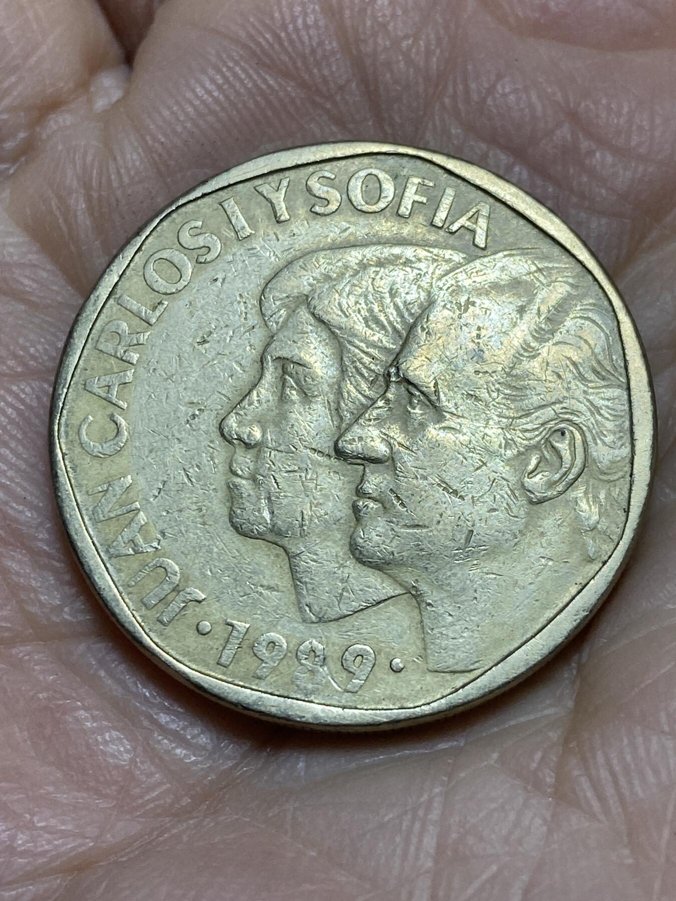 2025年第一百二十一场(总第一百四十七场）外国好品散币(免佣金) 西班牙🇪🇸1989年500比塞塔