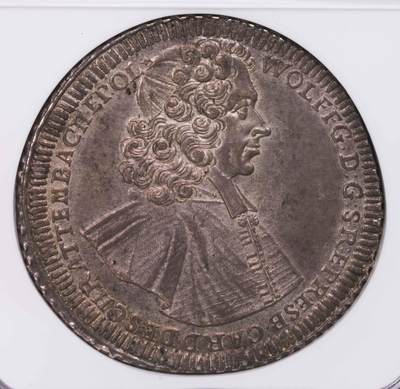 NGC-MS63 1718神罗奥尔穆茨泰勒大银币 唯一冠军 - NGC-MS63 1718神罗奥尔穆茨泰勒大银币 唯一冠军