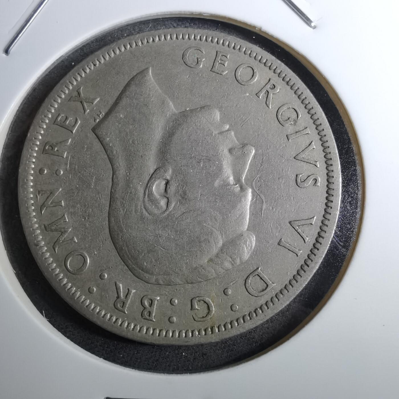 沼泽如烟--第888场 英国1950年半克朗