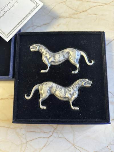 第180期拍卖【长期征集拍品】【北京币展专场】 - 纽埃2021年中国生肖杜虎符2盎司3D立体仿古银币,999银，发行量199枚