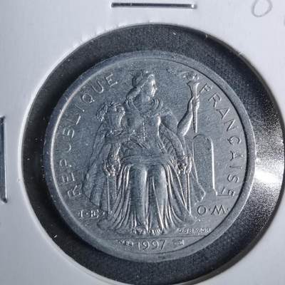 沼泽如烟--第889场 - 法属新喀里多尼亚1997年1法郎