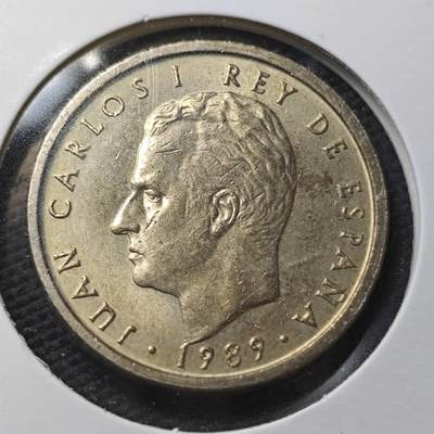 KK钱币收藏小铺  第362场  2月预留时间 周末发货 -  1989西班牙100比塞塔