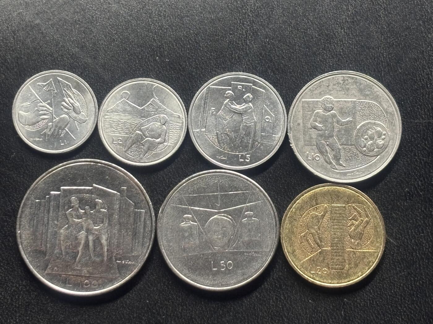 邮泉阁限时拍卖第三十四场 圣马力诺、梵蒂冈、意大利硬币专场（硬币在国外。请付邮费6元。）