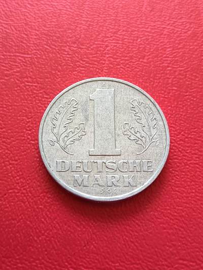 【云涧收藏】第七十六场 - 民主德国早期1962年双排字1马克