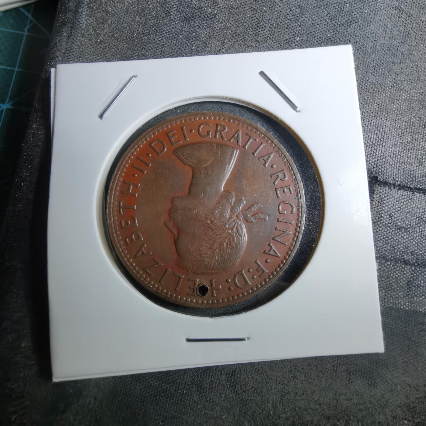 沼泽如烟--第888场 澳大利亚1956年1便士