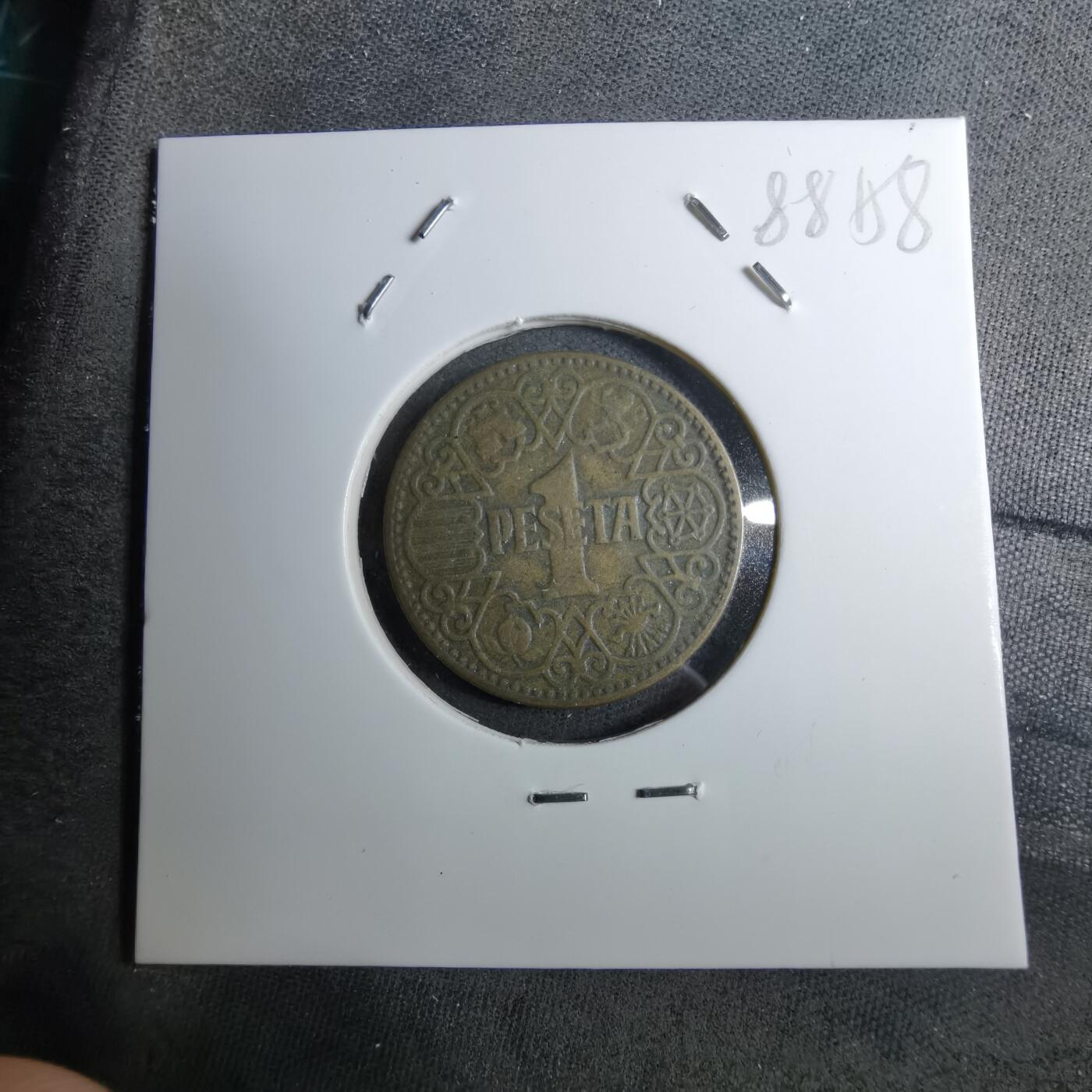 沼泽如烟--第888场 西班牙1944年1比塞塔