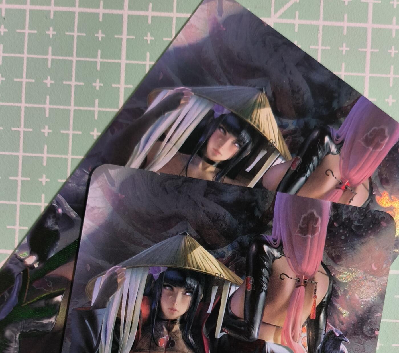 C先生卡牌 第15期 元集纪·刷子签·罐儿签·毒瘤签(持续收拍品中...) 【彩闪】冰狗卡牌《雏田·樱》双服饰 艺术卡