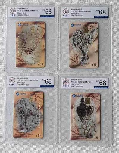 【琪哥网】评级磁卡综合场(105） - 【公博68】IC卡鸟类化石