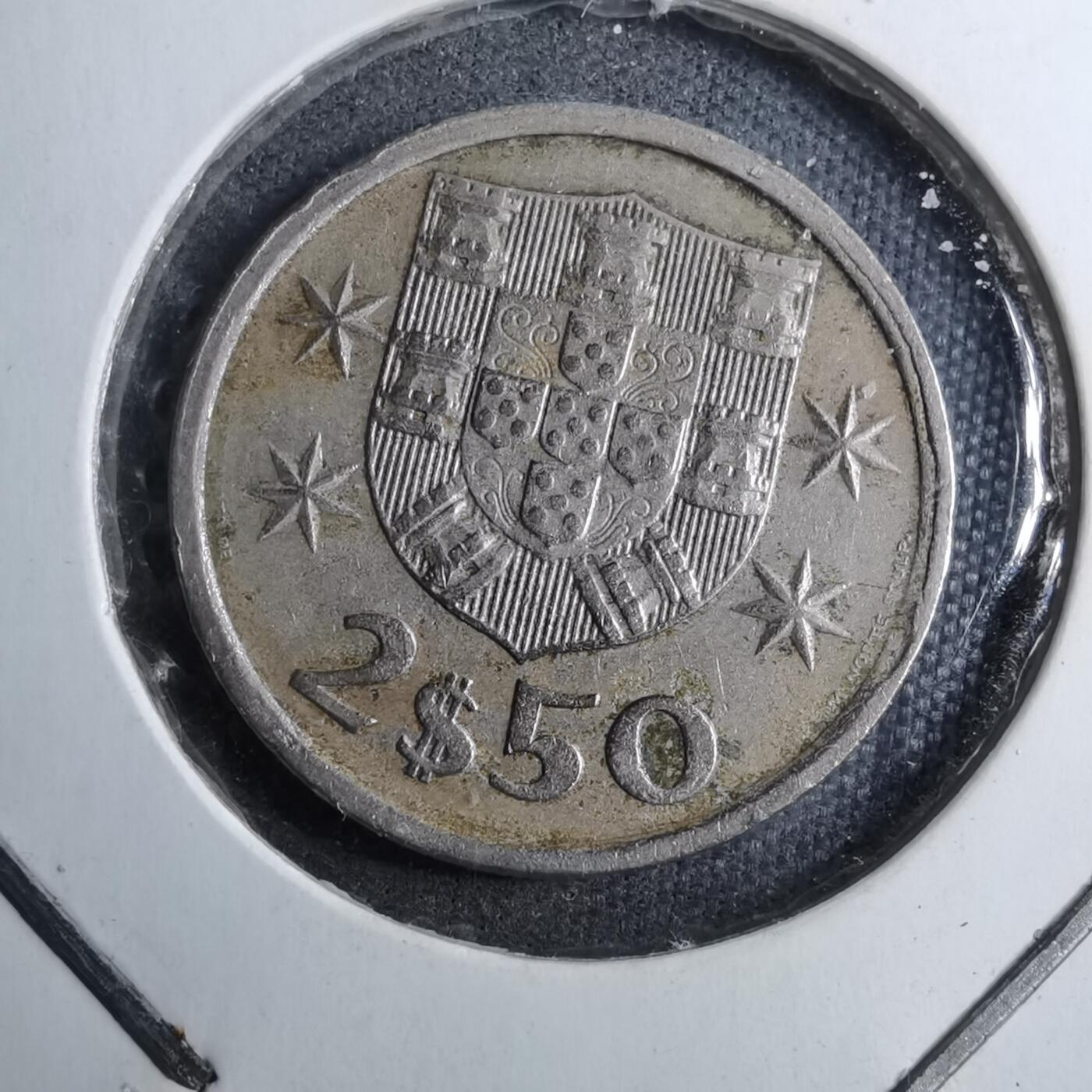 沼泽如烟--第888场 葡萄牙1981年2.5埃斯库多