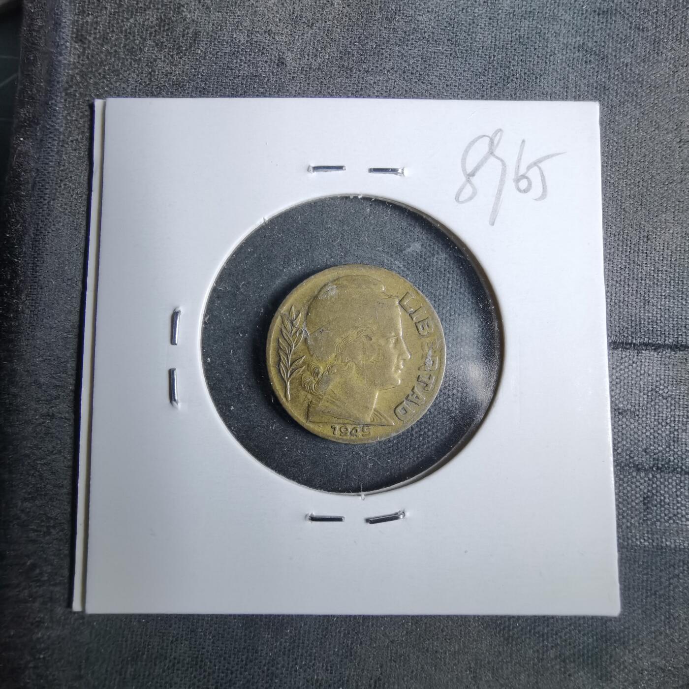 沼泽如烟--第889场 阿根廷1945年五分