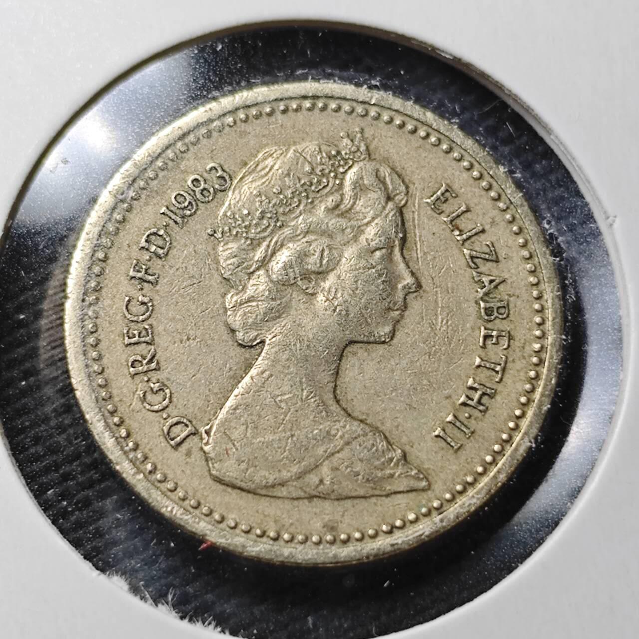 KK钱币收藏小铺  第362场  2月预留时间 周末发货  英国1镑