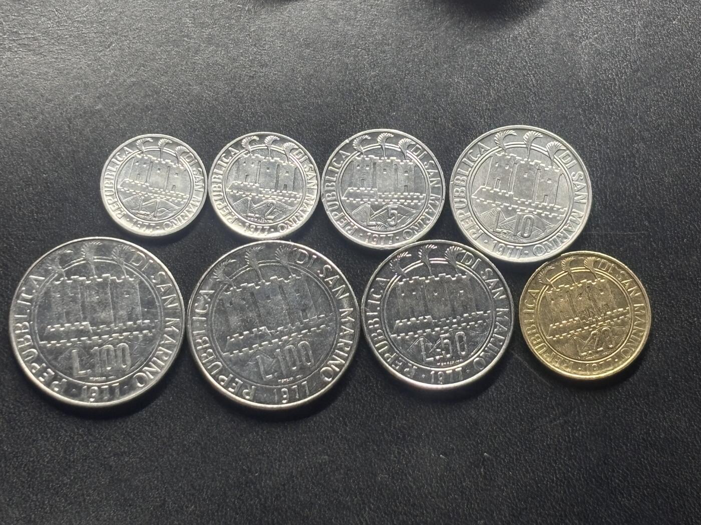 邮泉阁限时拍卖第三十四场 圣马力诺、梵蒂冈、意大利硬币专场（硬币在国外。请付邮费6元。）