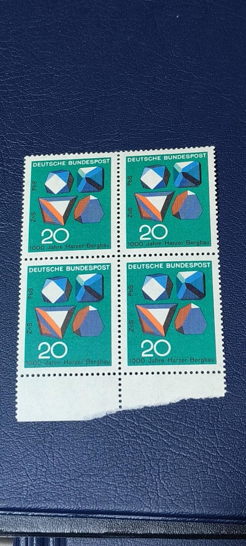 德国邮票专场，都是四方联