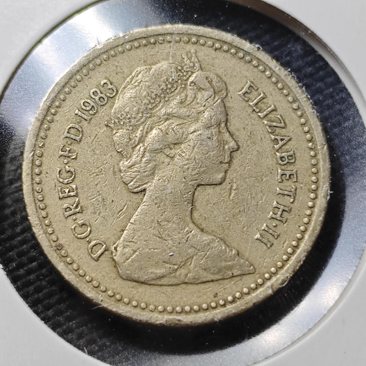 KK钱币收藏小铺  第362场  2月预留时间 周末发货  英国1镑