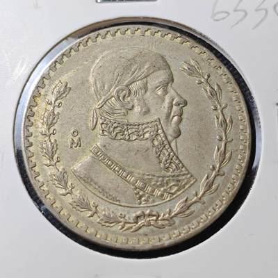 KK钱币收藏小铺  第363场  2月预留时间 周末发货 -  墨西哥1比索银币