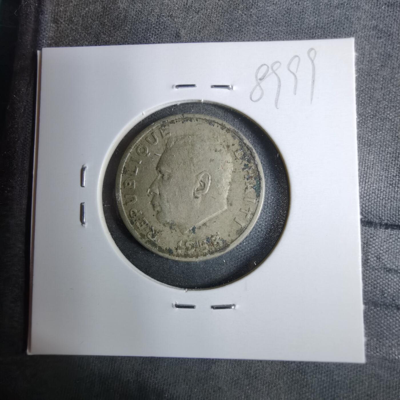 沼泽如烟--第889场 海地1958年十分